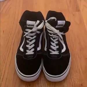 Black High Top Vans